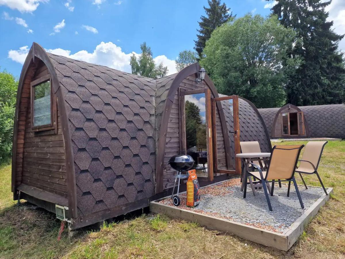 Hobiti Chatka Lipno Černá v Pošumaví المظهر الخارجي الصورة